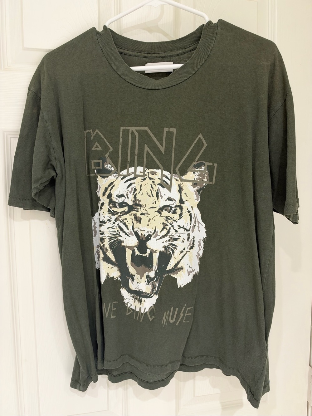 ANINE BING Tiger Tee size medium
